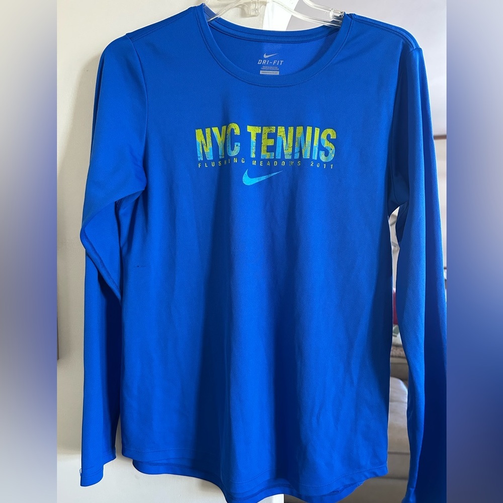 US Open 2011 Flushing Meadows Nike Dri-Fit Long Sleeve Tee